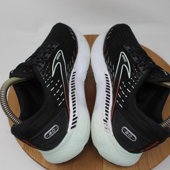 Brooks Shoes Women 8 Glycerin GTS 20 Running Sneakers Black Gym Athleisure Casua - Picture 5 of 9